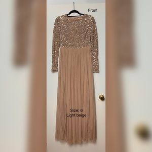 Asos modest bridesmaid dress